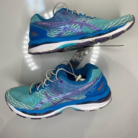 Asics Gel Nimbus 18 Running Shoes Size 9.5 - Picture 4 of 6